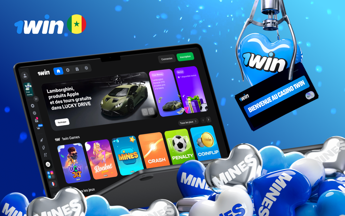 1win Sénégal, casino, paris et bonus en XOF